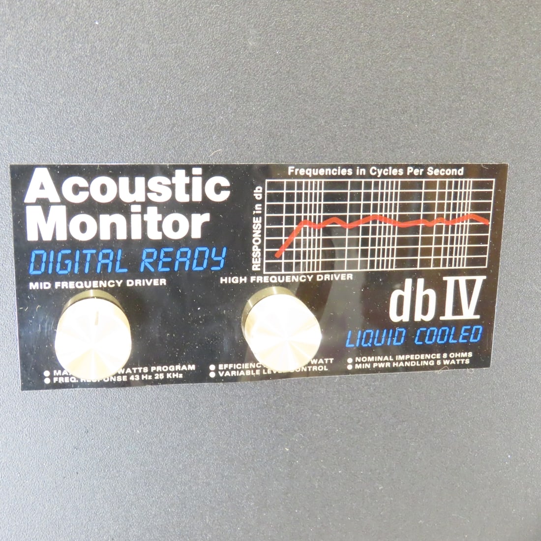 Acoustic Monitor dbIV Liquid Cooled Speakers - 3