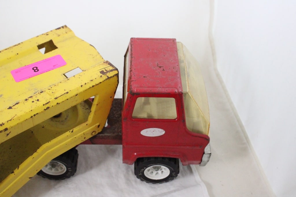 Tonka Pressed Steel Car Transport Carrier - 3