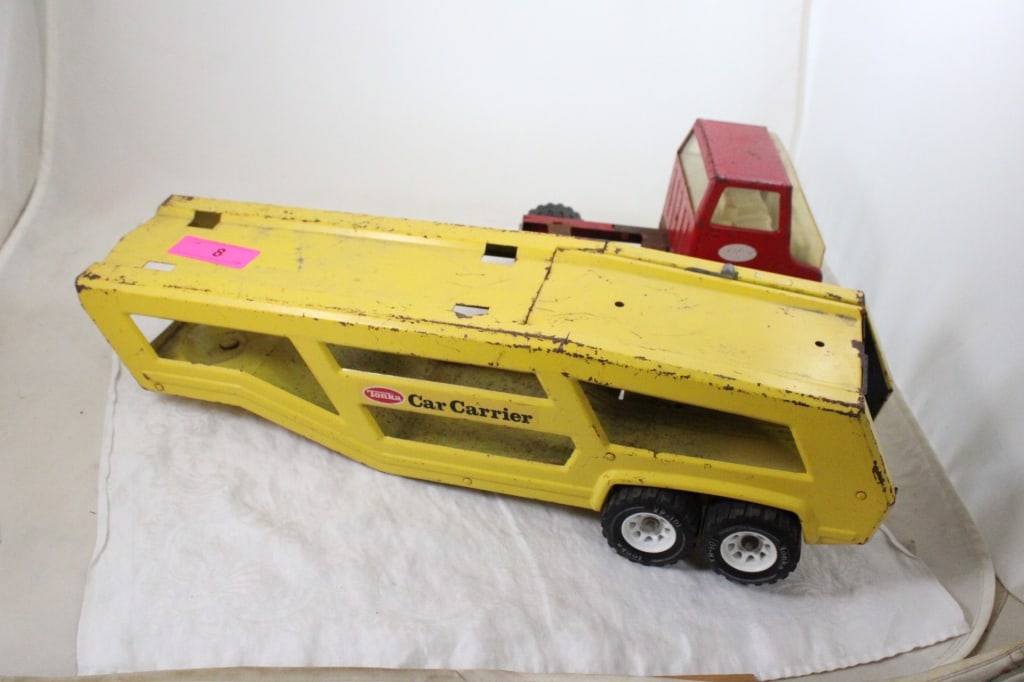 Tonka Pressed Steel Car Transport Carrier - 4