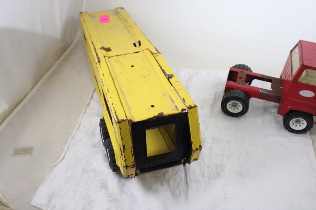 Tonka Pressed Steel Car Transport Carrier - 6