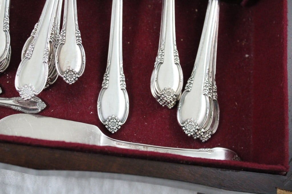 1847 Rogers Remembrance Silver Plate Flatware - 10