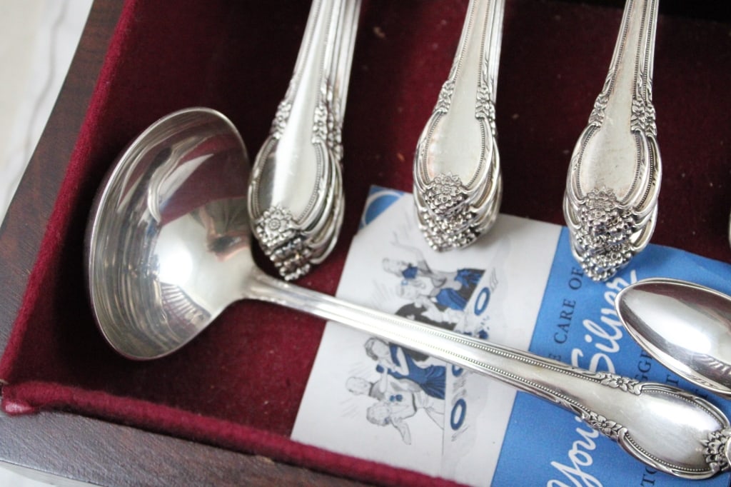 1847 Rogers Remembrance Silver Plate Flatware - 8