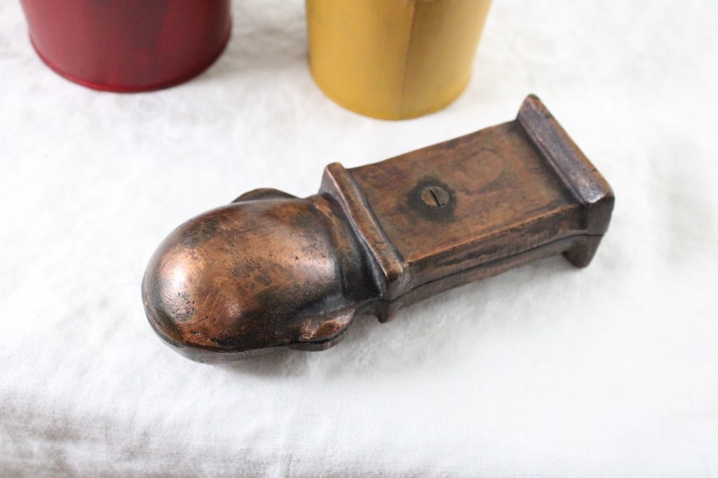Antique Humpty Dumpty Bronze Cast Iron Bank & More - 5