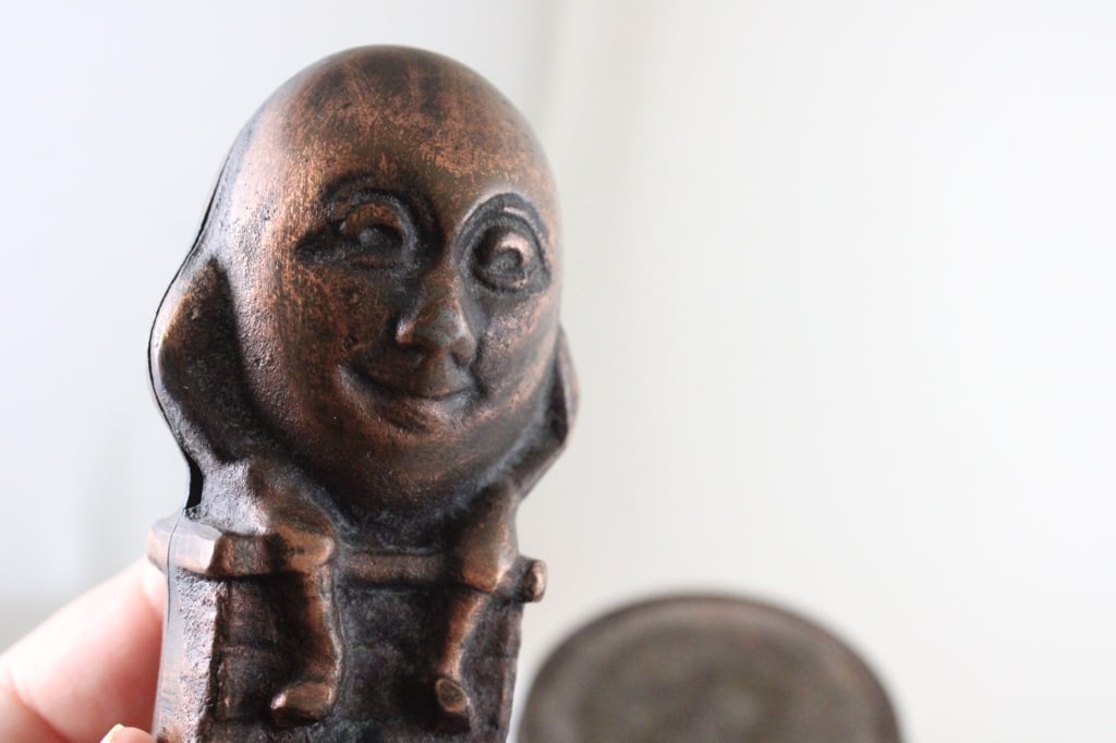Antique Humpty Dumpty Bronze Cast Iron Bank & More - 8