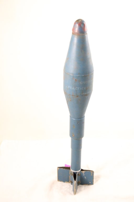 Inert Military Practice Rifle Grenade Launcher (1 of 9)