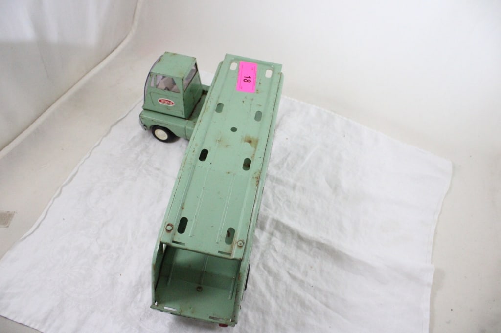 Tonka Pressed Steel Car Carrier Hauler - 5