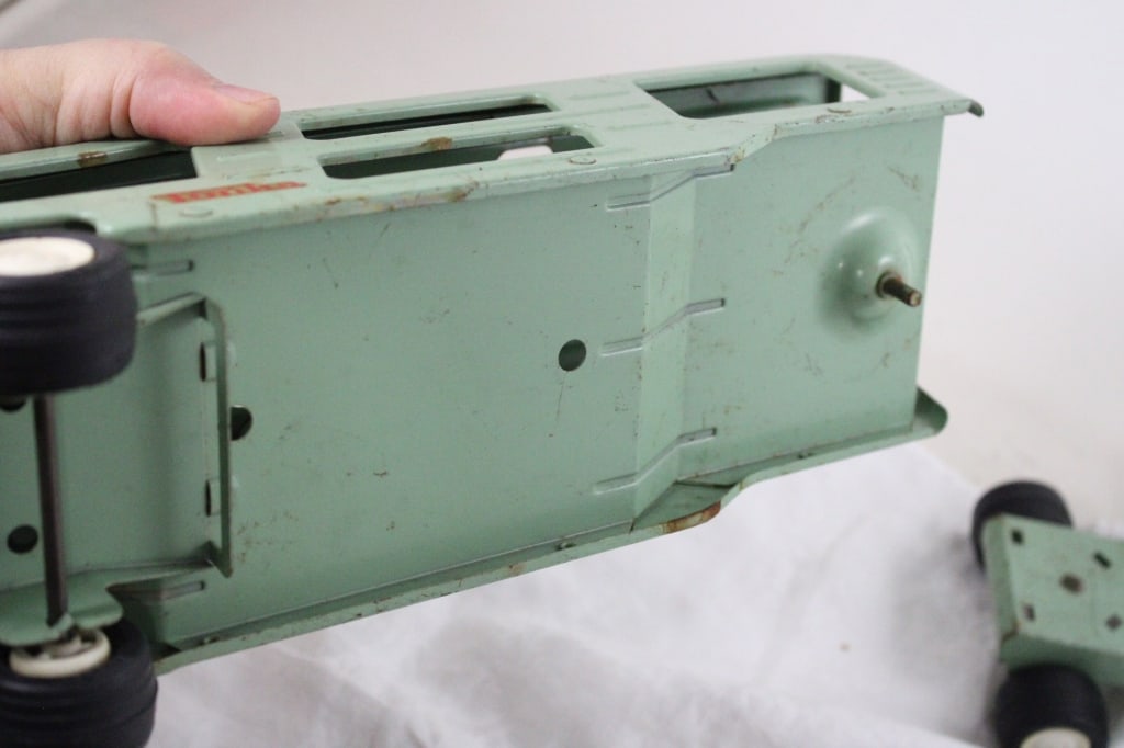 Tonka Pressed Steel Car Carrier Hauler - 9