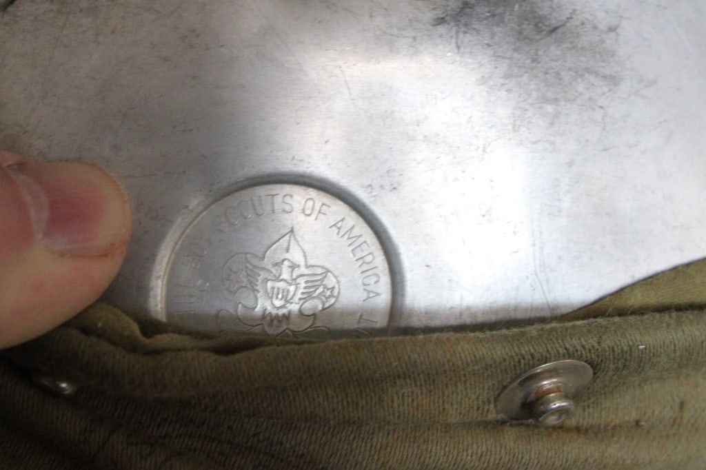 BSA Mess Kit, 2 Older Canteens, Rucksack, Cup - 15