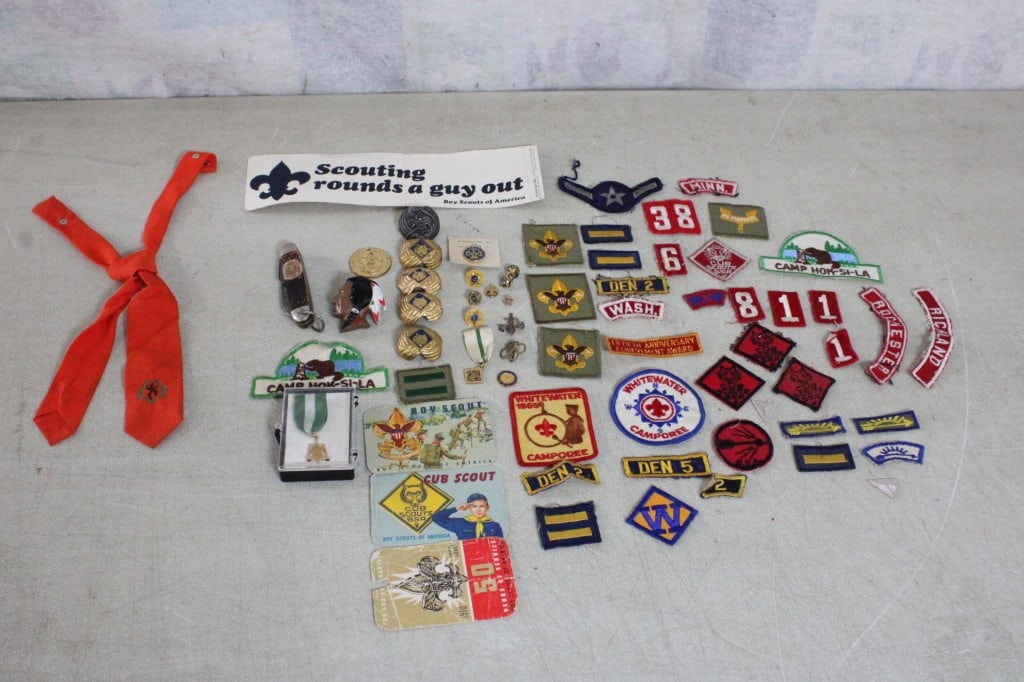 BSA 1960s & 70s Cub Scout, Boy & Girl Scout Items (1 of 16)