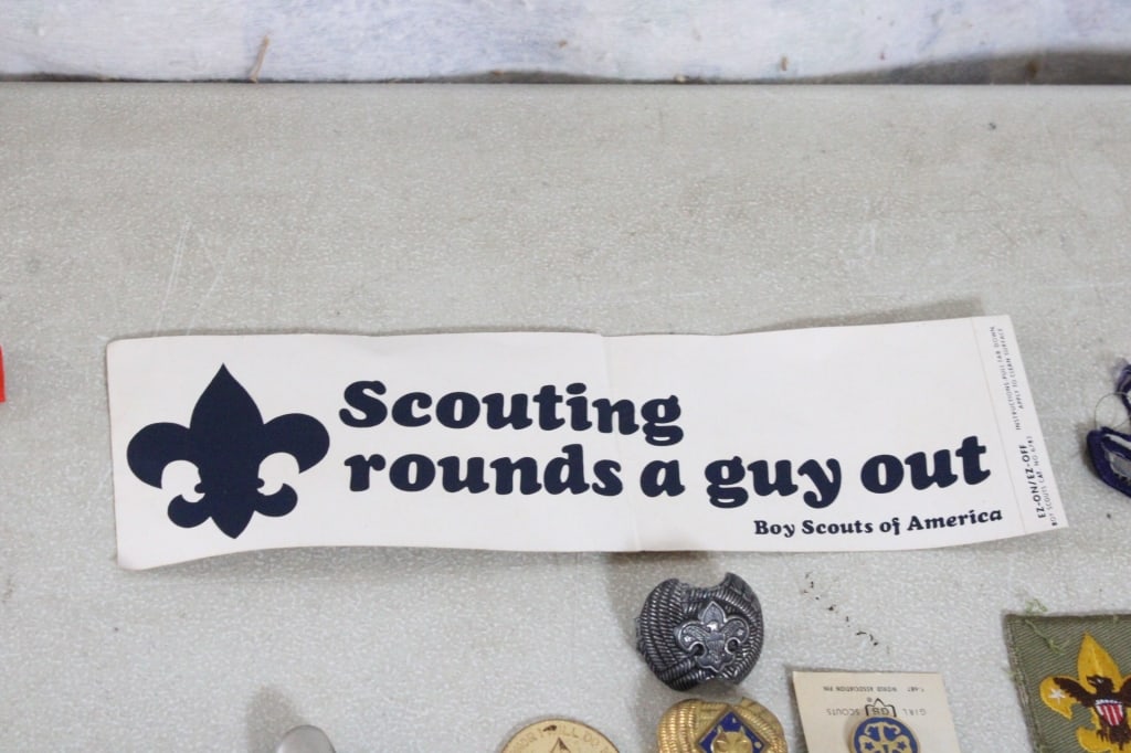 BSA 1960s & 70s Cub Scout, Boy & Girl Scout Items - 3