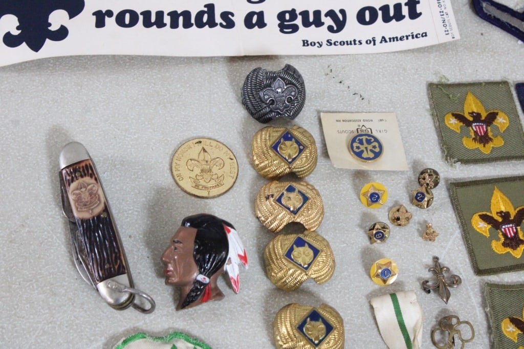 BSA 1960s & 70s Cub Scout, Boy & Girl Scout Items - 4