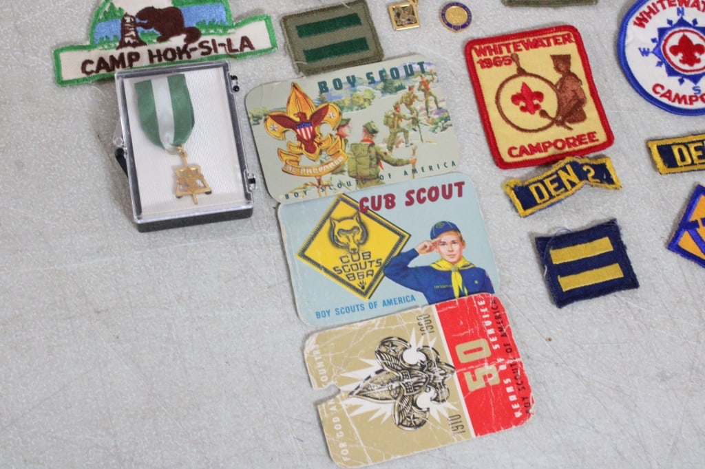 BSA 1960s & 70s Cub Scout, Boy & Girl Scout Items - 7