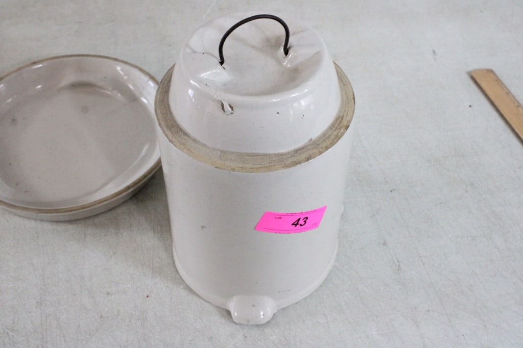 Red Wing Ko-Rec Stoneware Poultry Feeder - 4