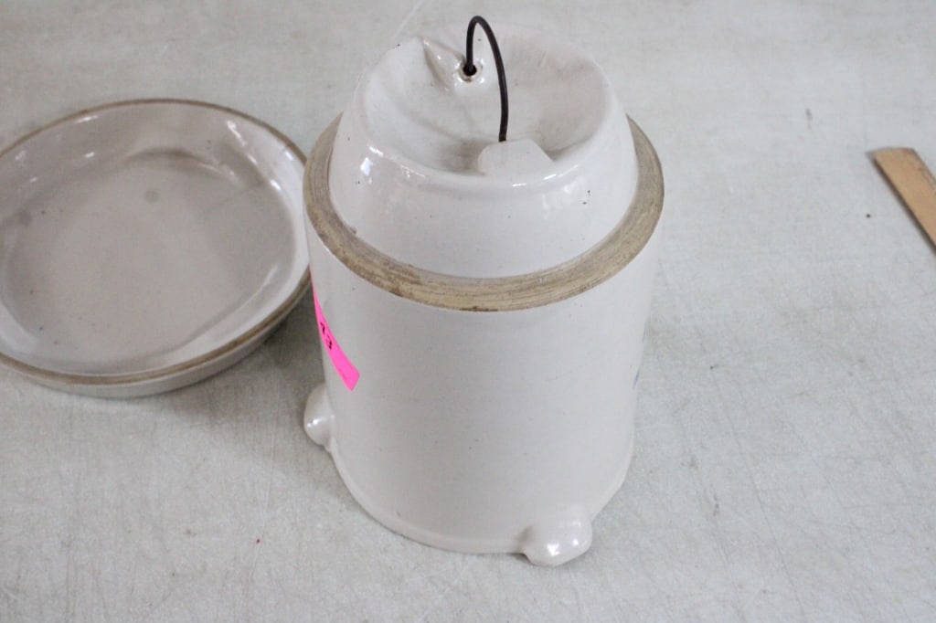 Red Wing Ko-Rec Stoneware Poultry Feeder - 5