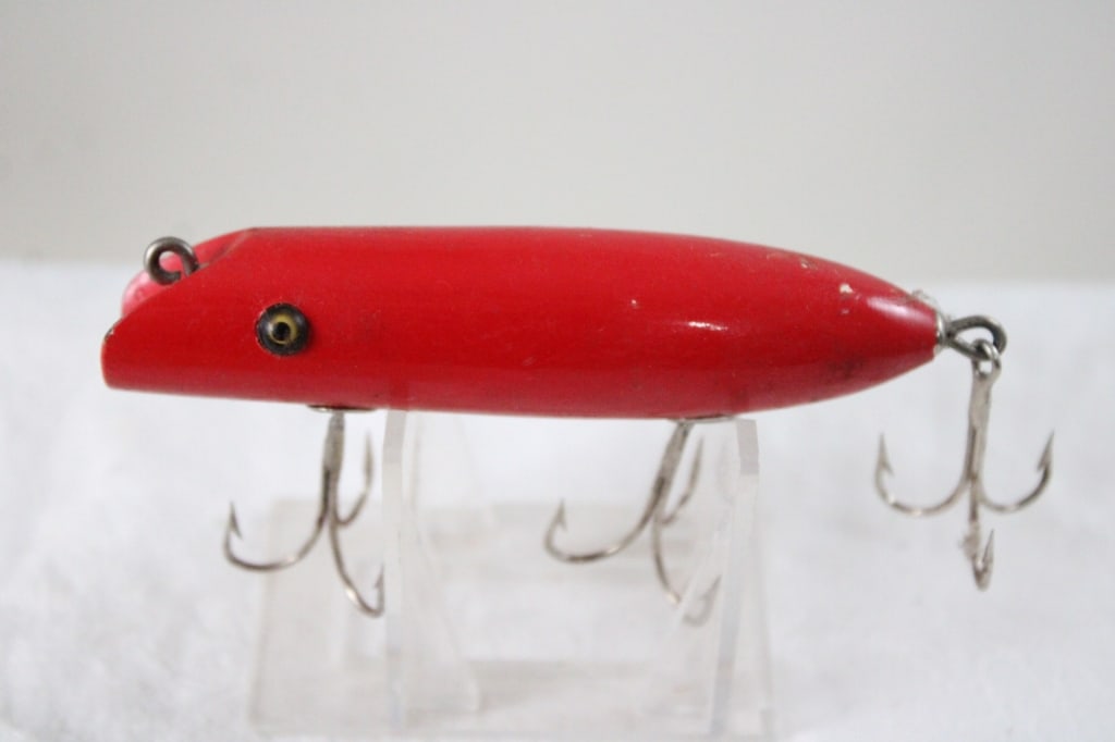 1916 South Bend Bass-Oreno Fishing Lure Glass Eyes - 12