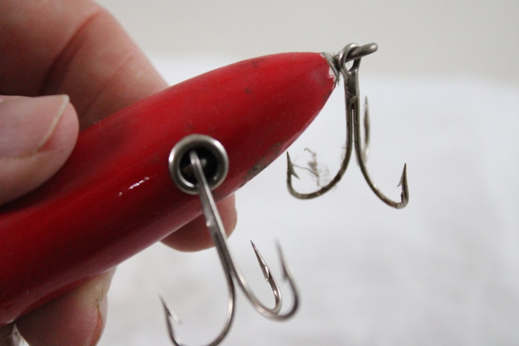 1916 South Bend Bass-Oreno Fishing Lure Glass Eyes - 15