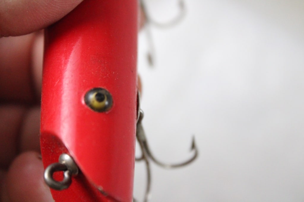 1916 South Bend Bass-Oreno Fishing Lure Glass Eyes - 17