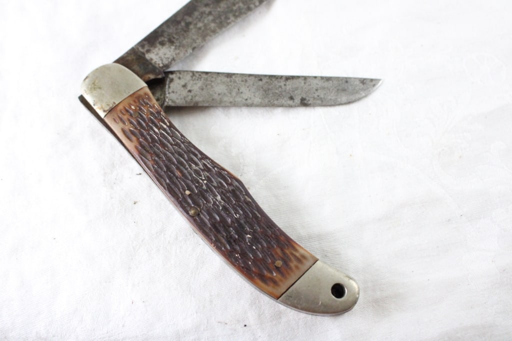 Schrade Walden Folding Knife #225H - 4