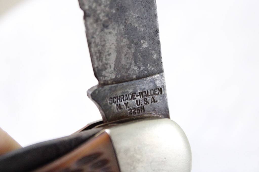 Schrade Walden Folding Knife #225H - 6