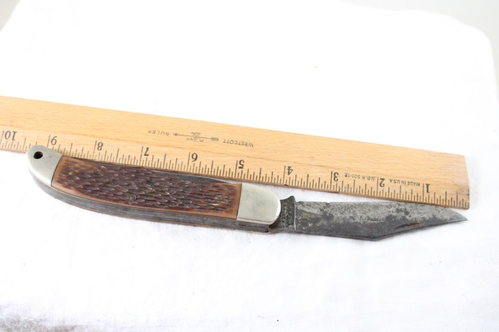Schrade Walden Folding Knife #225H - 8