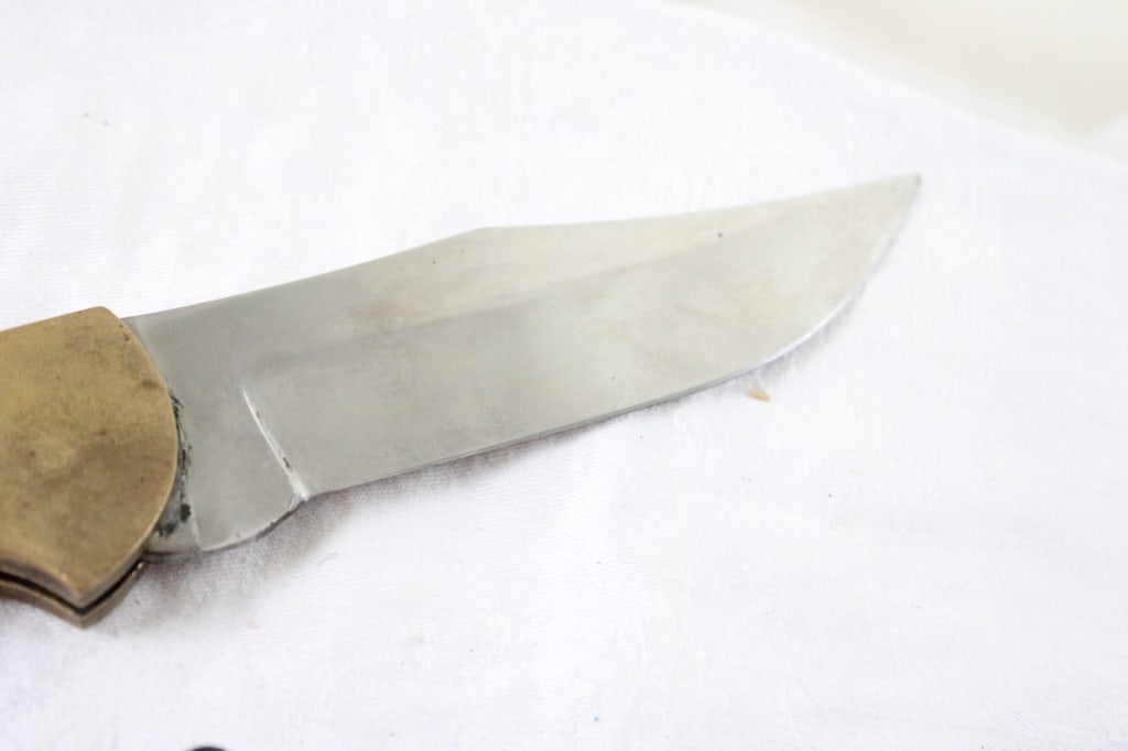3 Folding Lock Blade Knives - Mossy Oak, Hi-Tech - 13