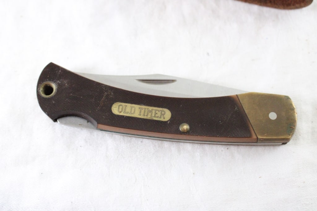 Schrade Old Timer 6 OT Folding Lock Blade Knife - 2
