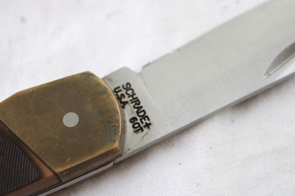 Schrade Old Timer 6 OT Folding Lock Blade Knife - 4