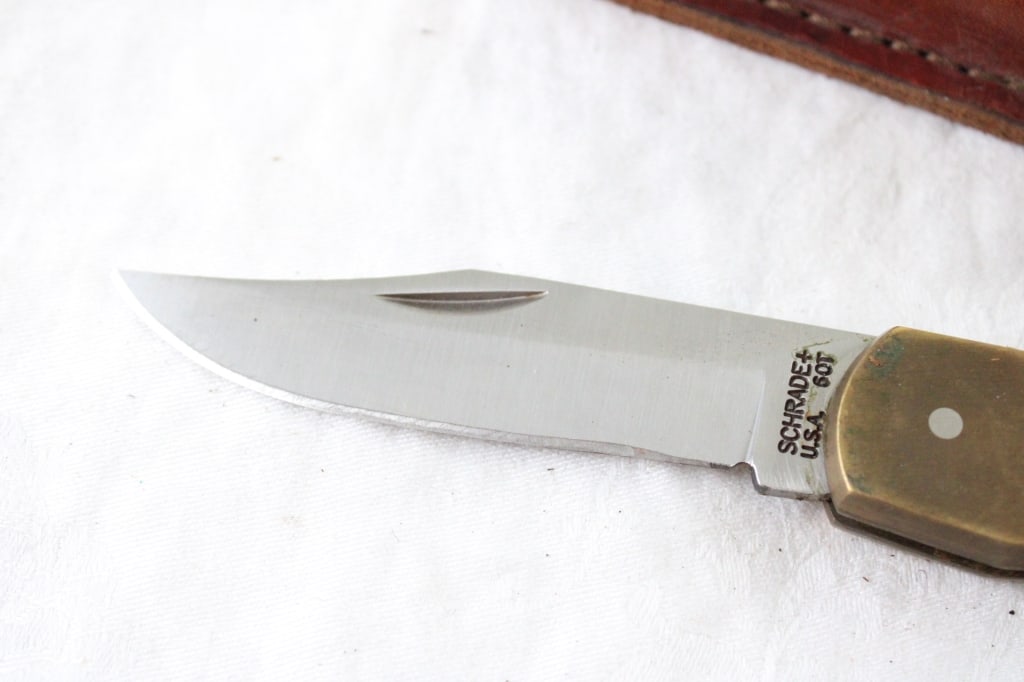 Schrade Old Timer 6 OT Folding Lock Blade Knife - 6
