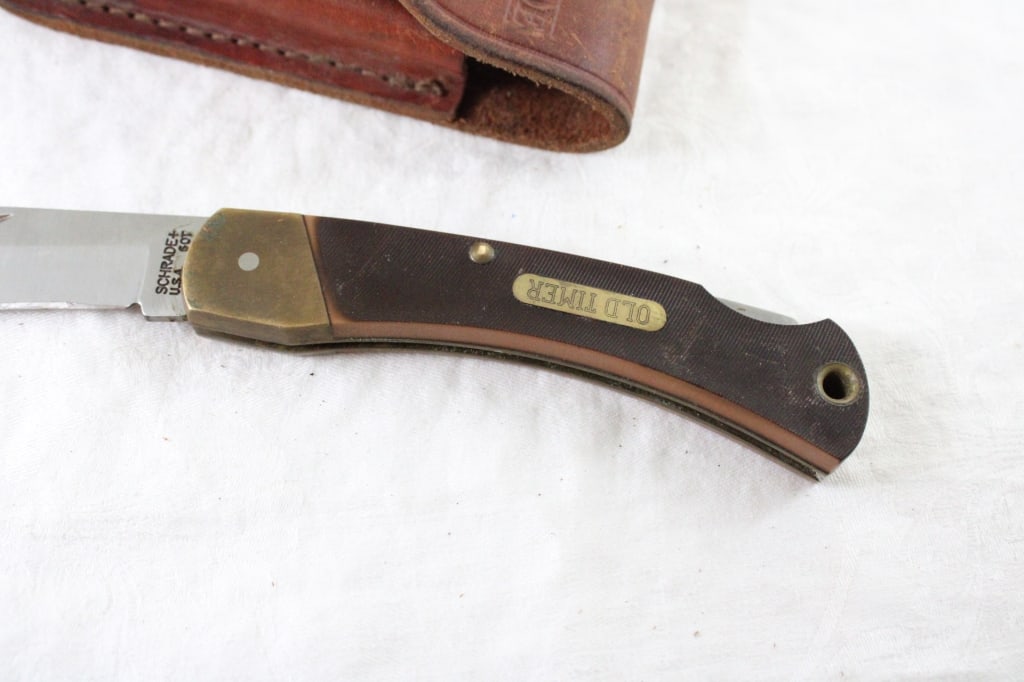 Schrade Old Timer 6 OT Folding Lock Blade Knife - 7