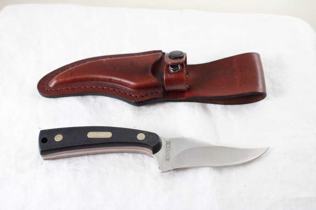 Schrade Old Timer Fixed Blade Knife in Sheath (1 of 9)