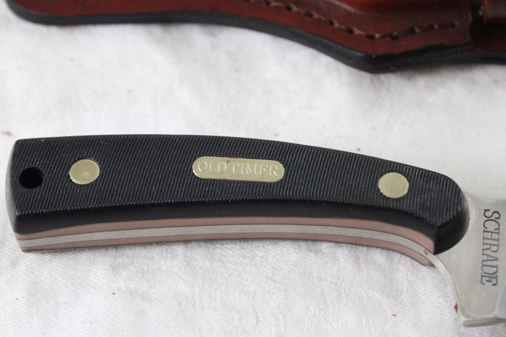Schrade Old Timer Fixed Blade Knife in Sheath - 2