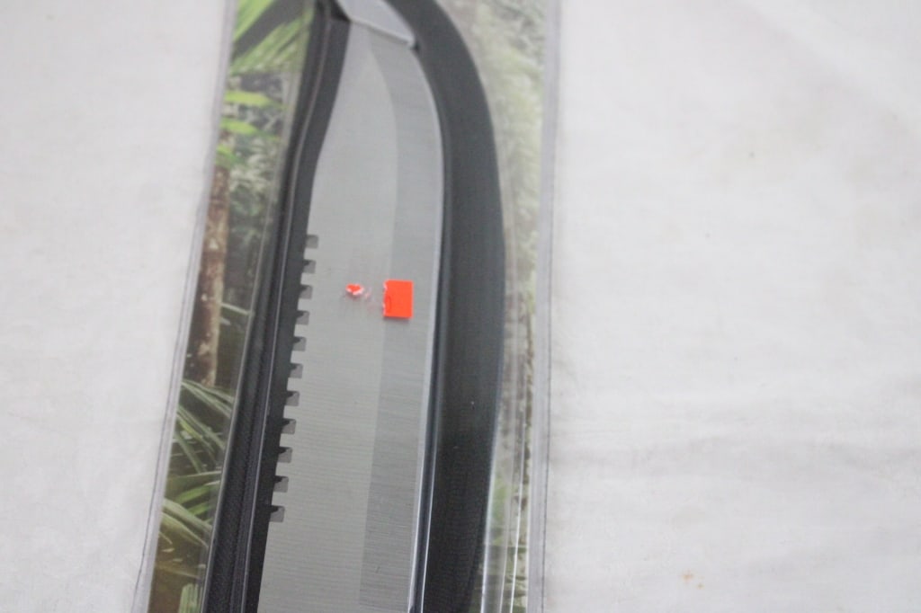 8" Fixed Blade Survival Hunting Knife in Sheath - 3