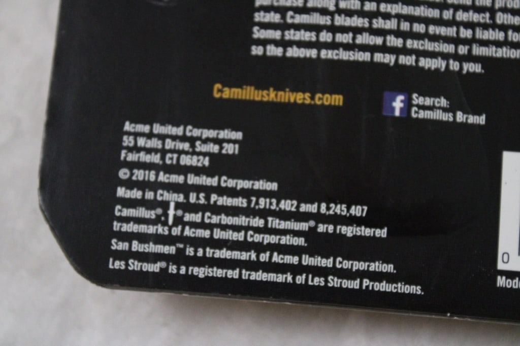 Camillus Folding Knife & Cabella's Fixed Blade NIP - 6