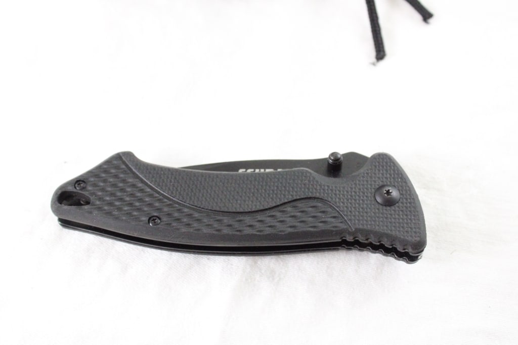 Schrade Fixed & Folding Lock Blade Knife Combo Set - 12