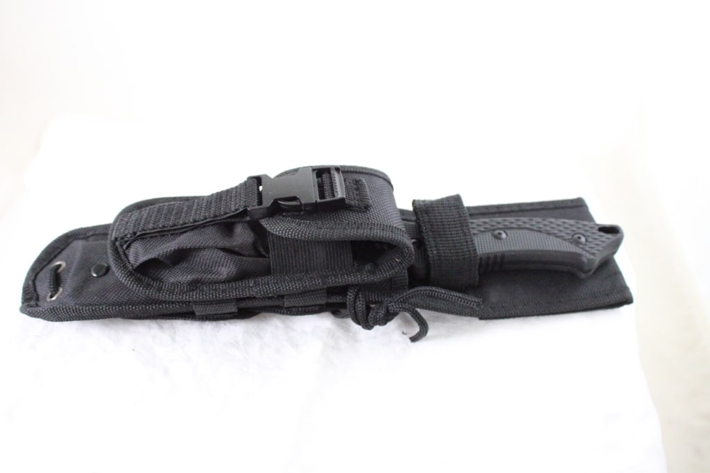 Schrade Fixed & Folding Lock Blade Knife Combo Set - 14