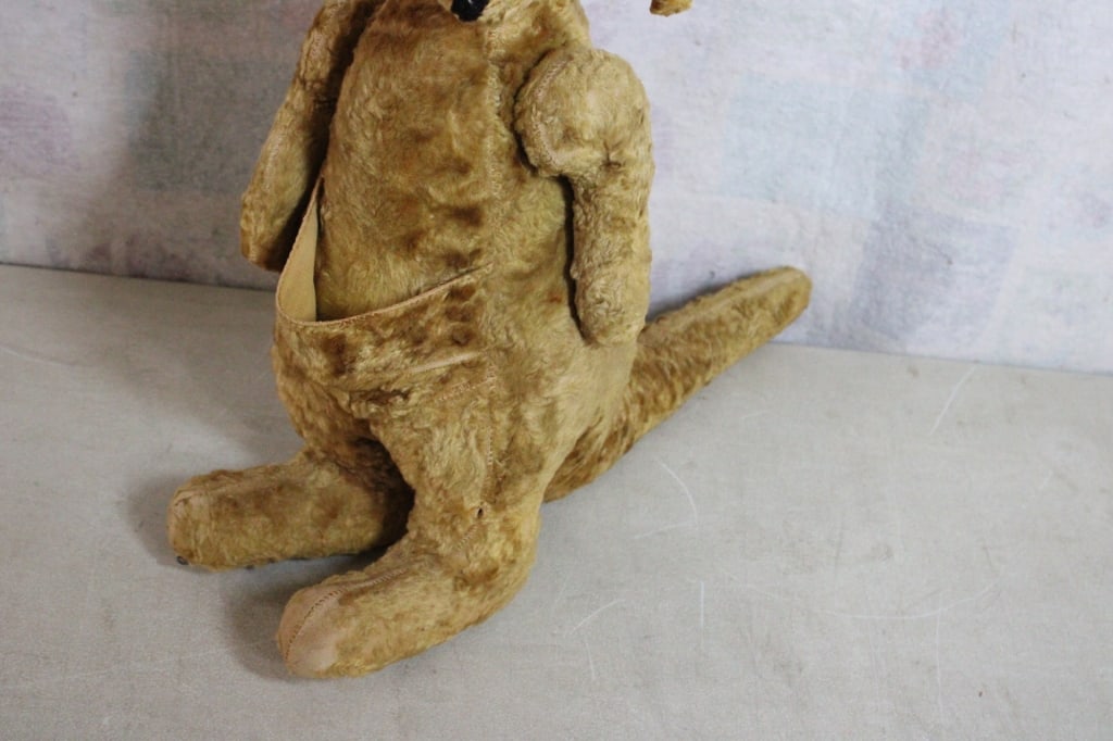 Antique Straw Stuffed Kangaroo - 5