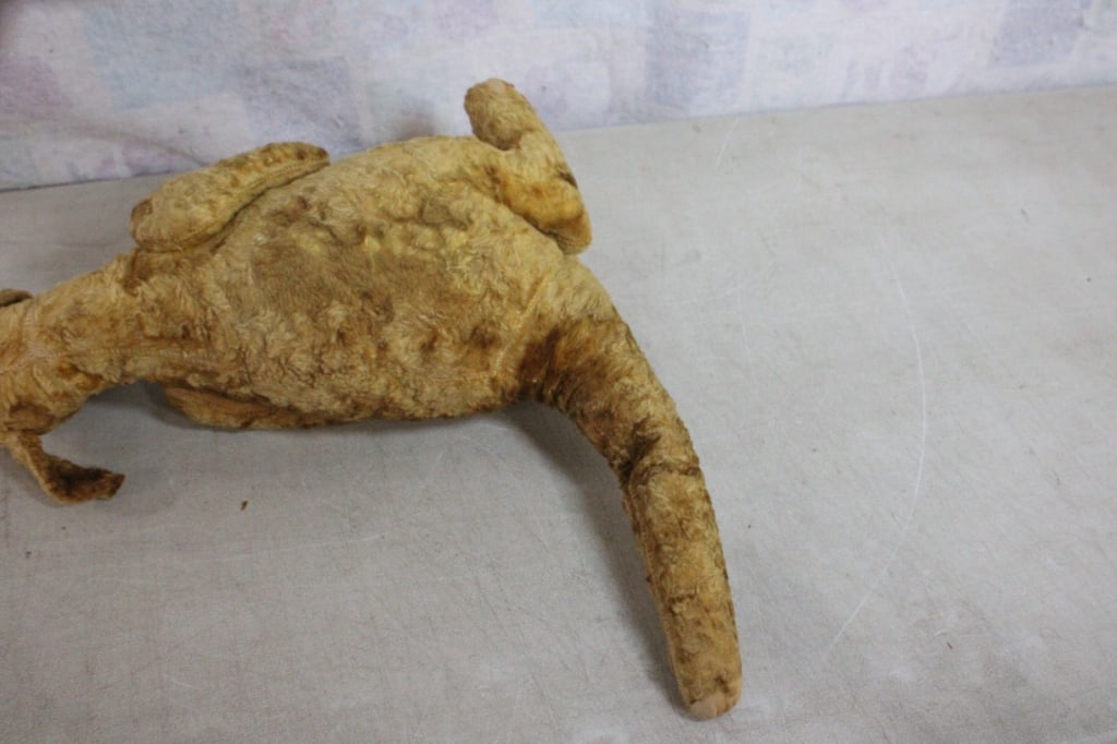 Antique Straw Stuffed Kangaroo - 7