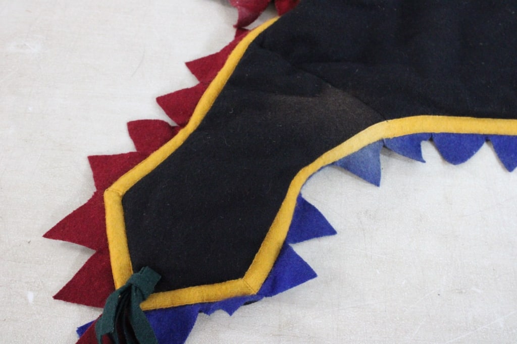 Antique Stuffed Alligator, Handmade Child Bear Rug - 14