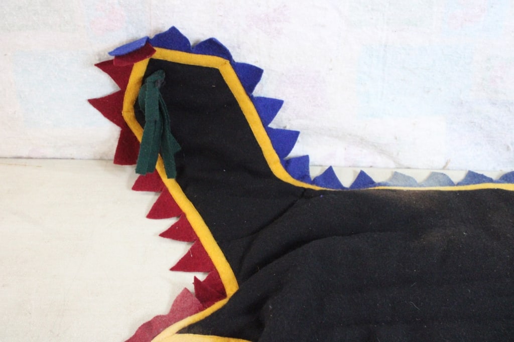 Antique Stuffed Alligator, Handmade Child Bear Rug - 15