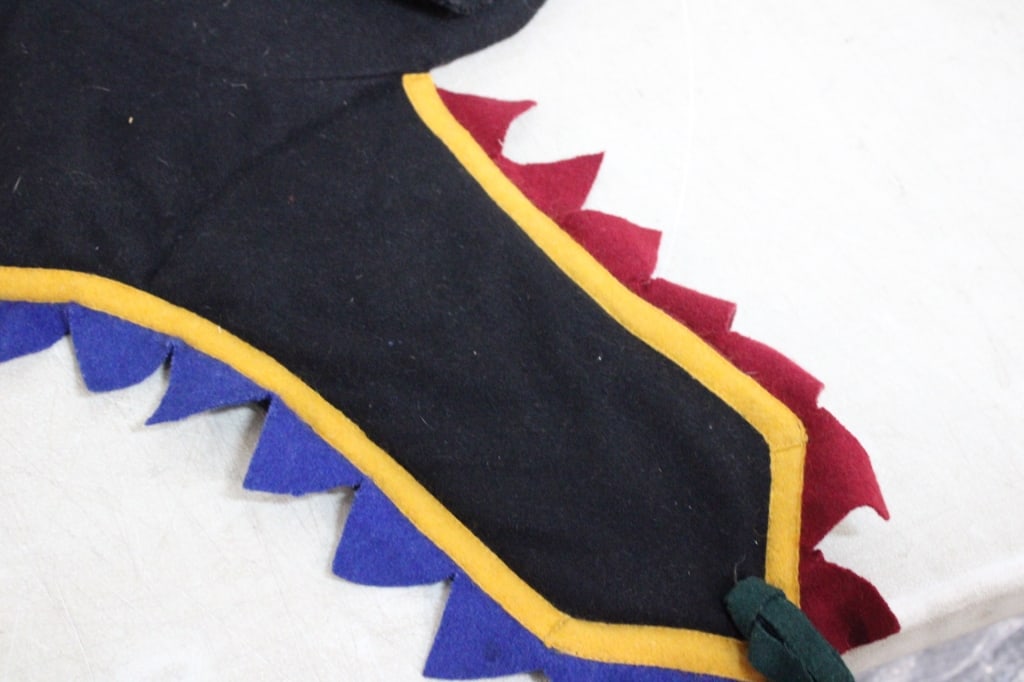 Antique Stuffed Alligator, Handmade Child Bear Rug - 17