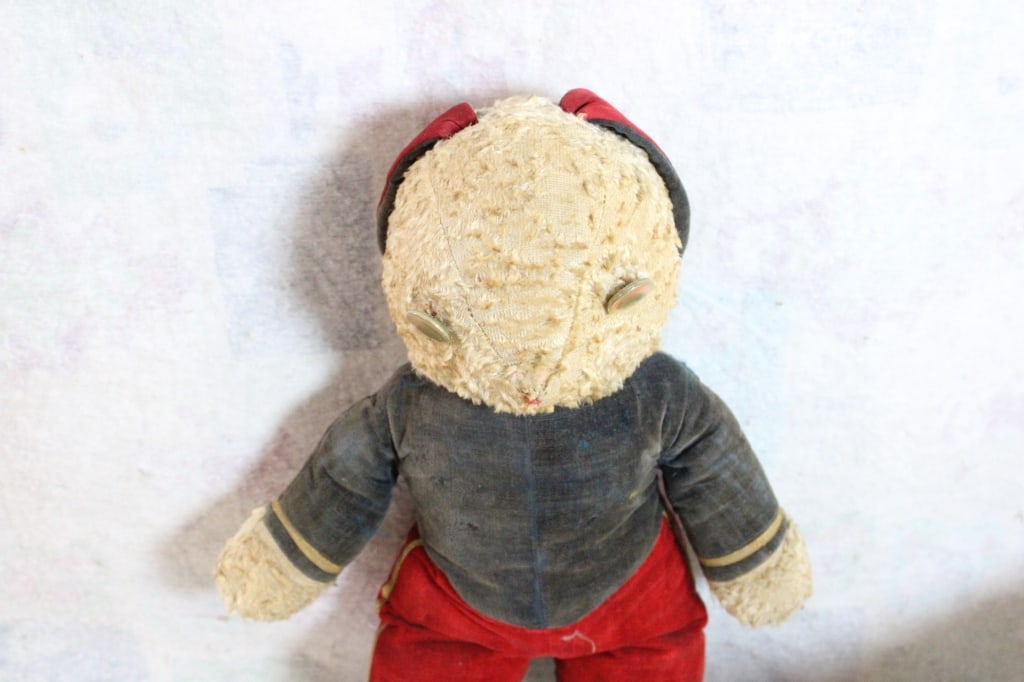Antique Straw Stuffed Rabbit, Elephant, Horse - 2
