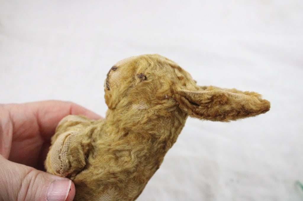 Antique Straw Stuffed Wind Up and Other Animals - 19
