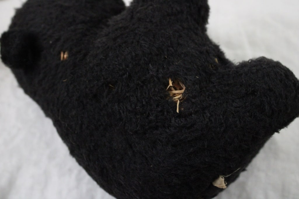 Antique Straw Stuffed Wind Up and Other Animals - 8
