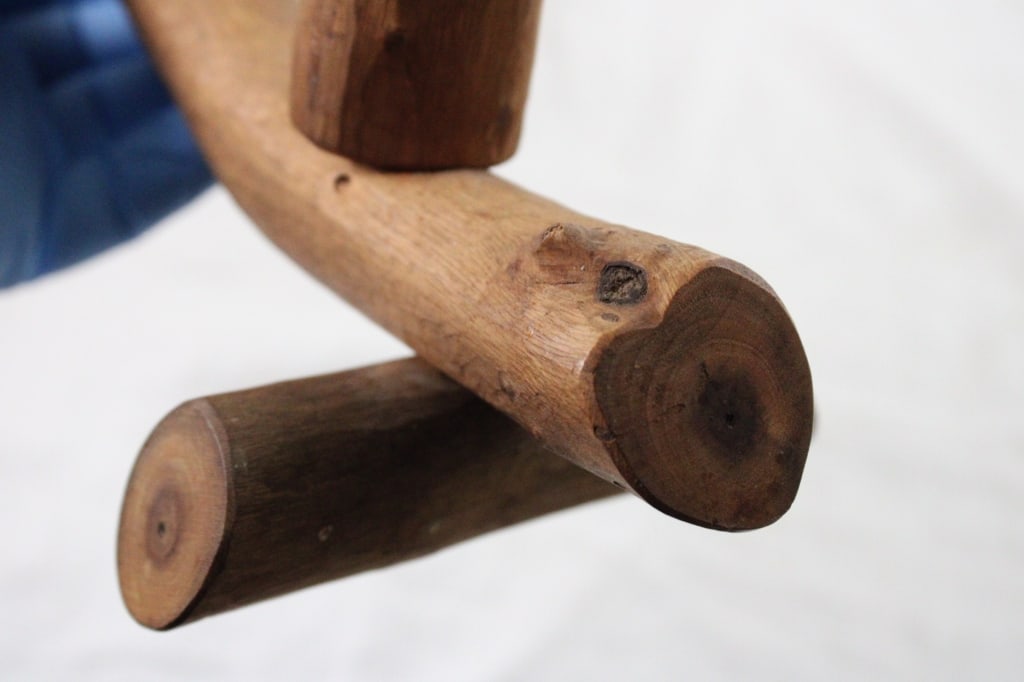 Rustic Wood Candle Holder - 9