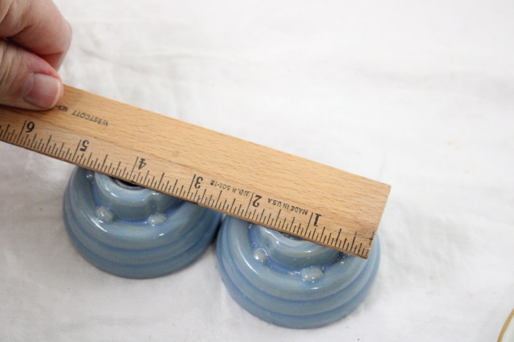 Antique Porcelain, Wicker & Other Candleholders - 13