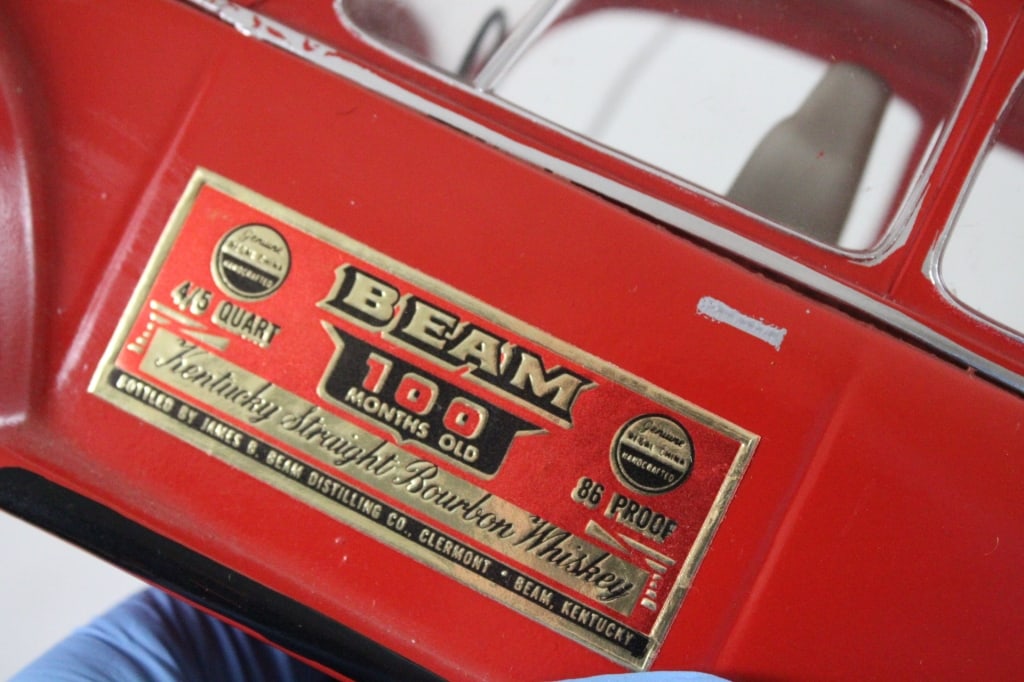 1973 Volkswagen Figural Jim Beam Decanter - 6