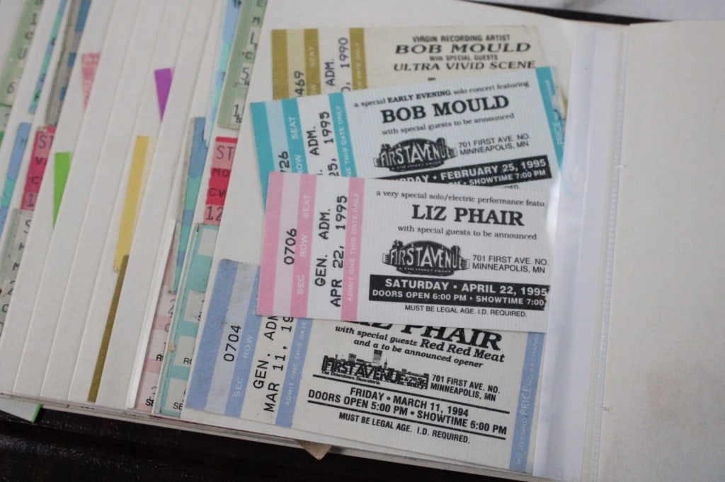 Rock Concert Ticket Stubs 1980's & 90's - 16