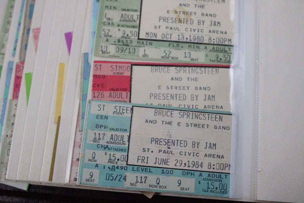 Rock Concert Ticket Stubs 1980's & 90's - 17