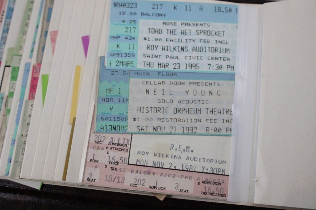 Rock Concert Ticket Stubs 1980's & 90's - 18
