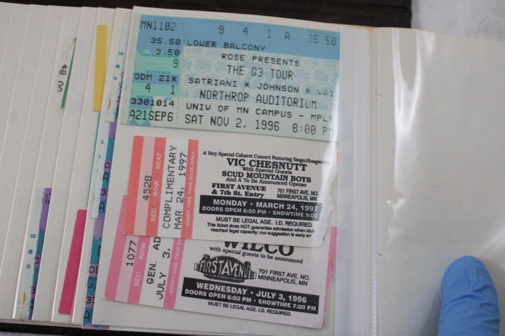 Rock Concert Ticket Stubs 1980's & 90's - 4